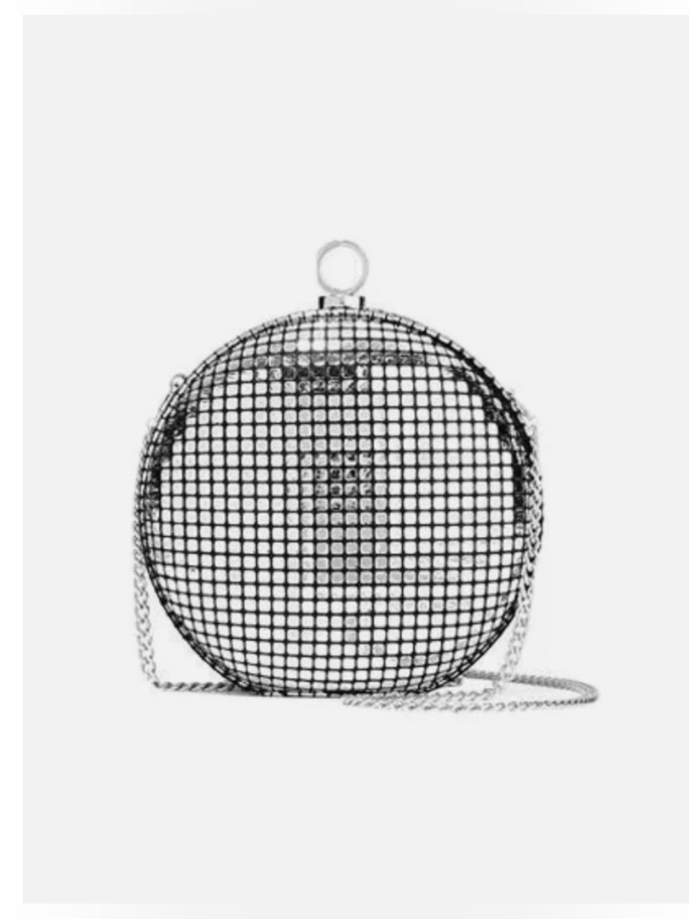 Halston Heritage Studio 54 Disco Ball Crossbody Designer Bag Trendy Clutch